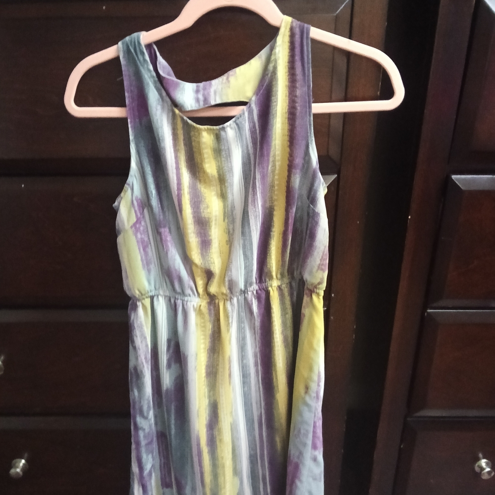 Striped Sleeveless Dress